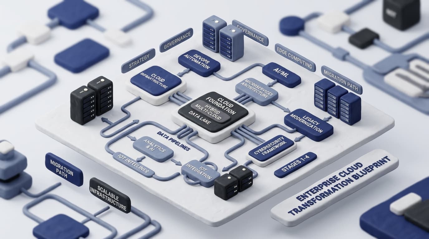 Digital Transformation enterprise solution architecture